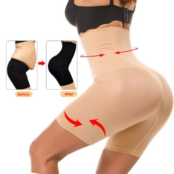 2/$15 Seamless High-Waist Shaper Panties - Instant Slimming Effect, Hourglass - Picture 2 of 8